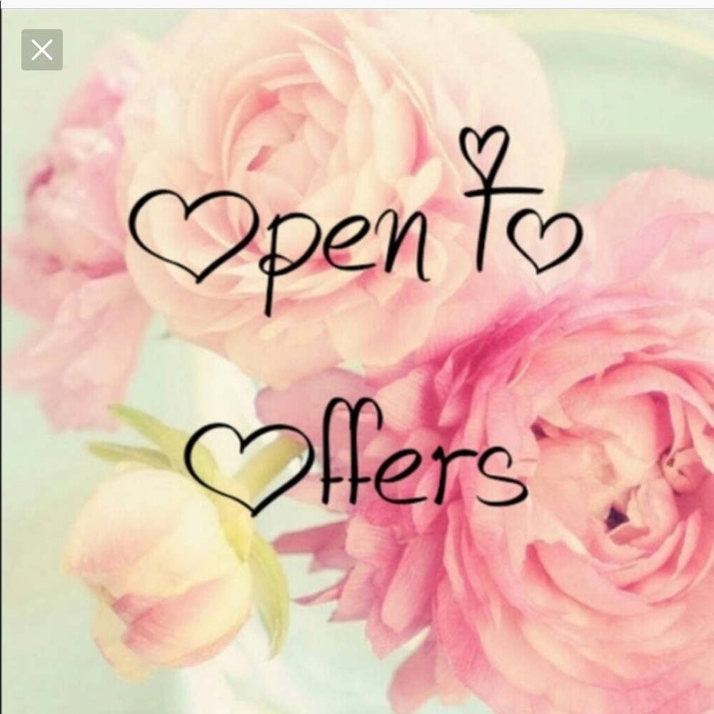 Offers are welcome